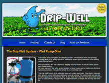 Tablet Screenshot of dripwell.com
